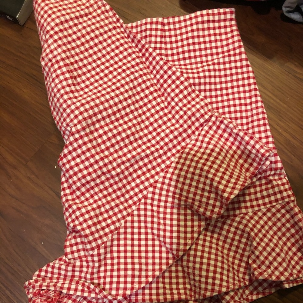 ZARA gingham picnic shorts